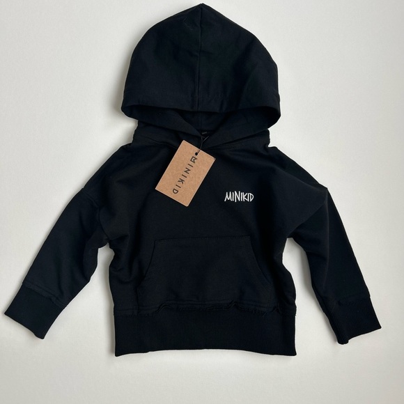 MINIKID Black Hoodie - Picture 3 of 3